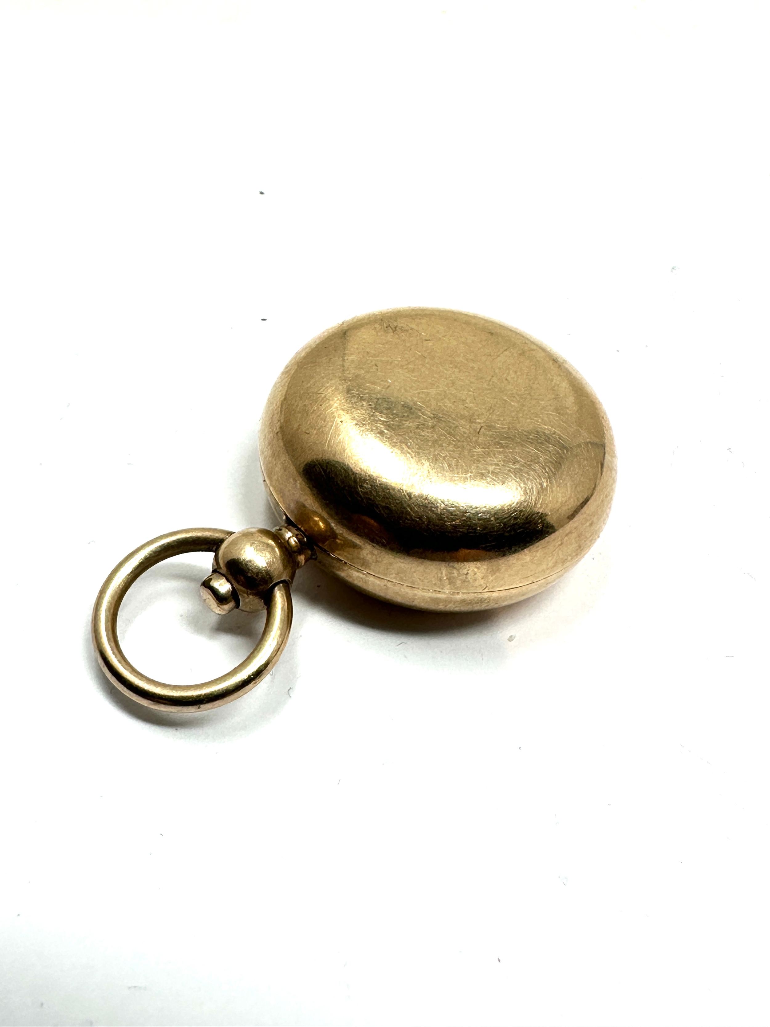 Antique gold plated sovereign case - Image 4 of 5