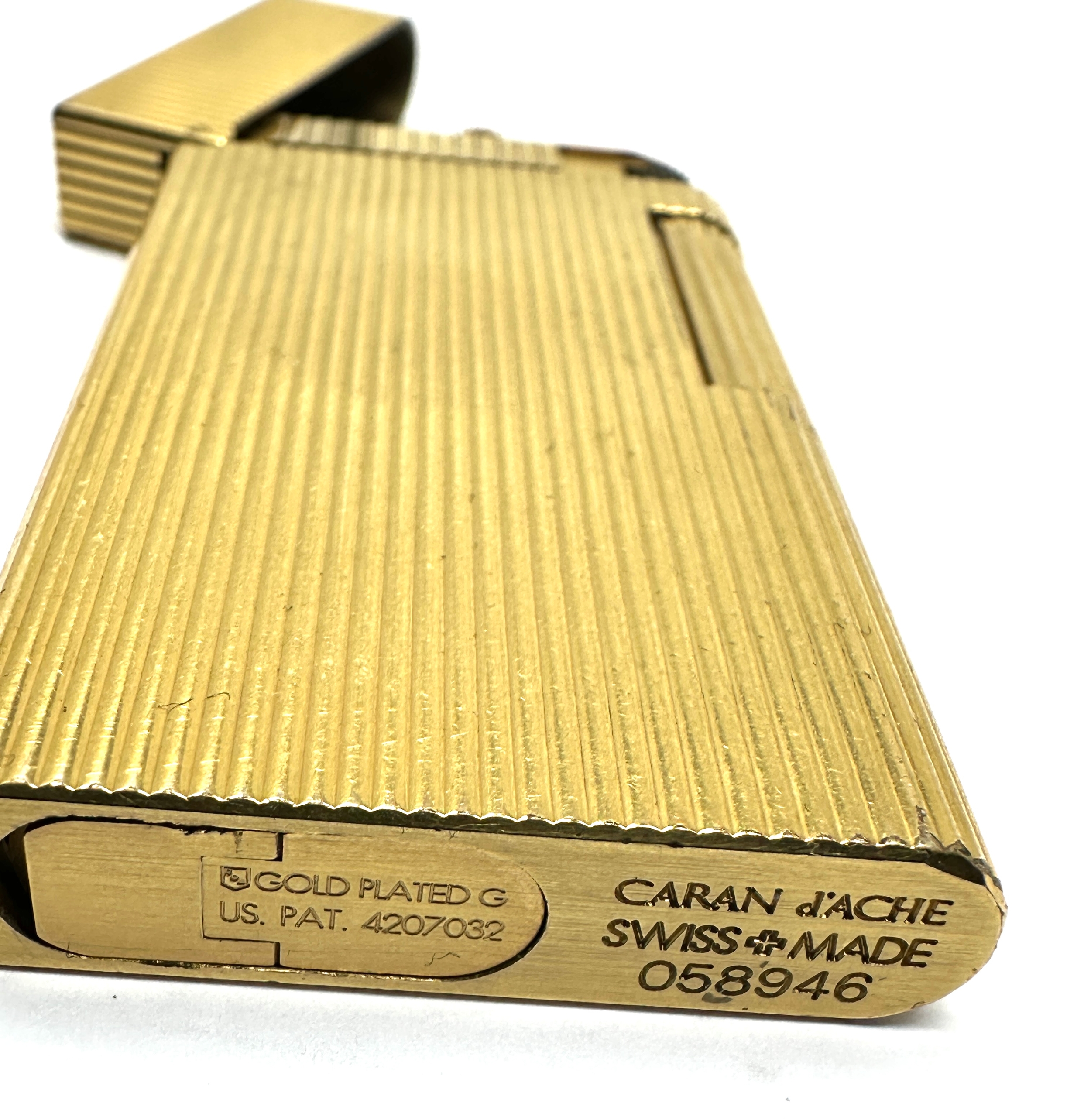 Caran d'Ache cigarette Lighter - Gold Plated - Image 5 of 5