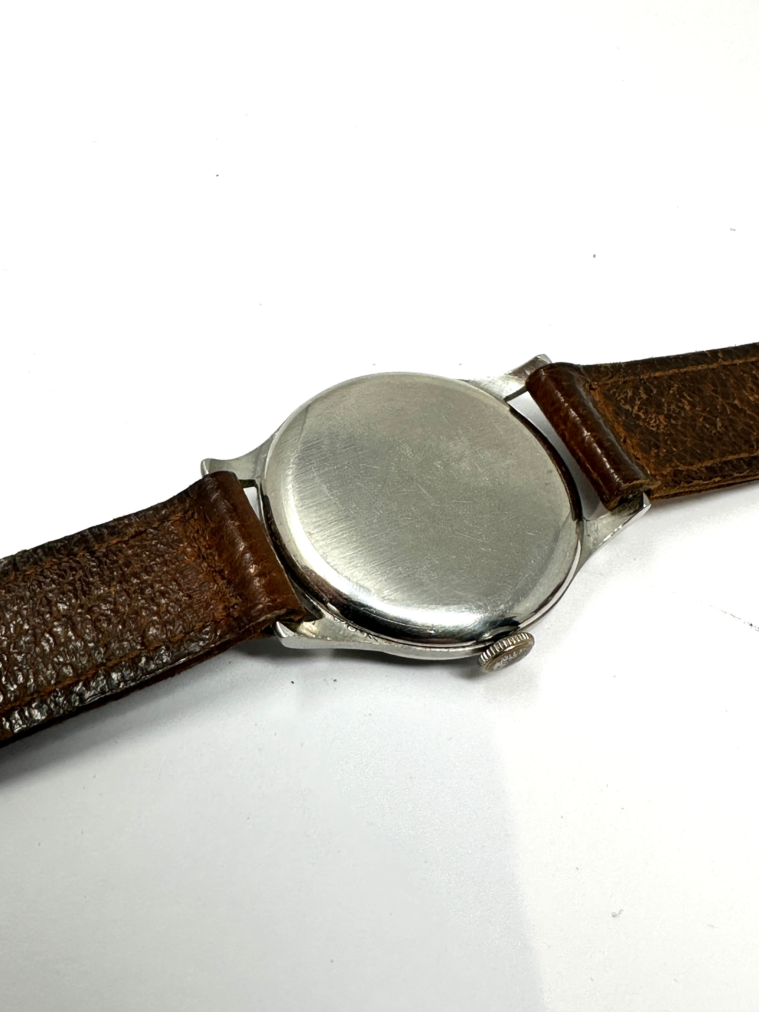Vintage Goldsmiths and Silversmiths co Ltd gents wristwatch the watch is ticking - Image 4 of 4
