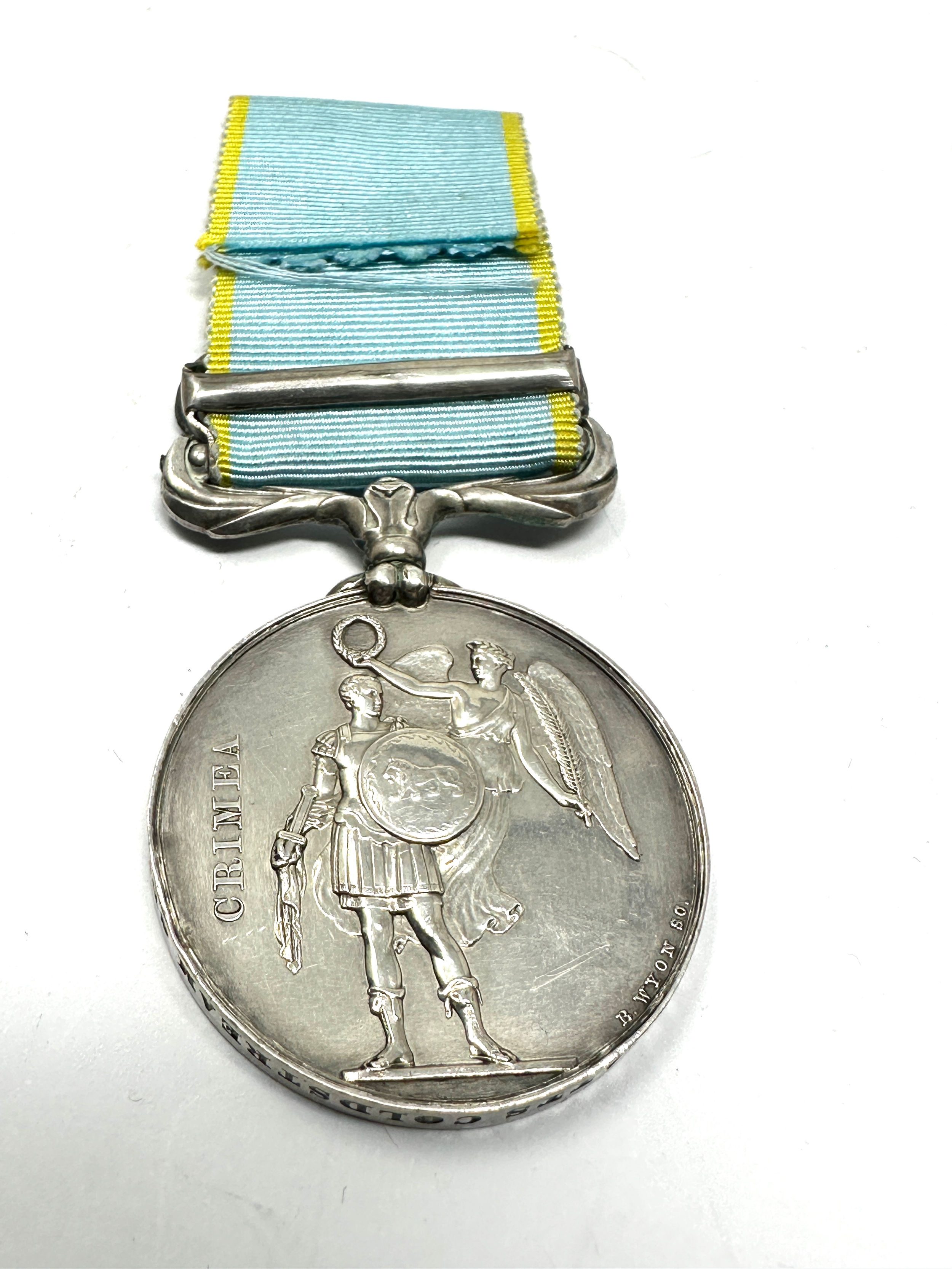 Victorian Crimea medal sebastopol bar to geo watts coldstream gds - Image 2 of 3