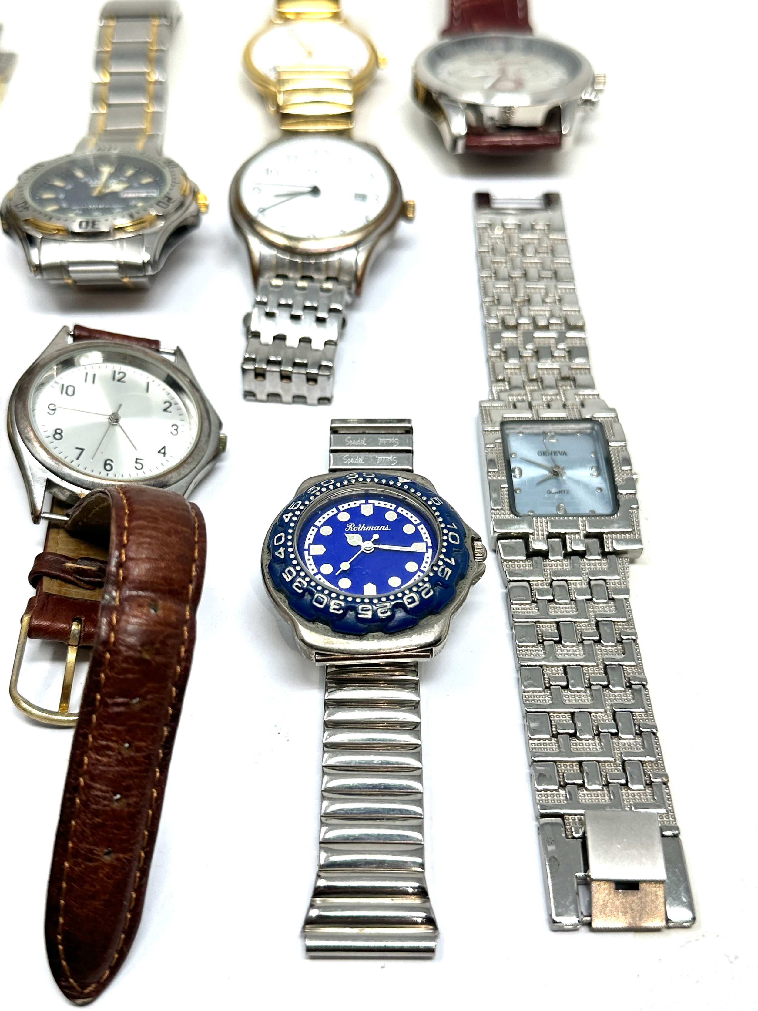 Selection of vintage & later gents wristwatches all untested - Image 3 of 4