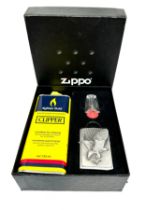 Boxed Zippo lighter
