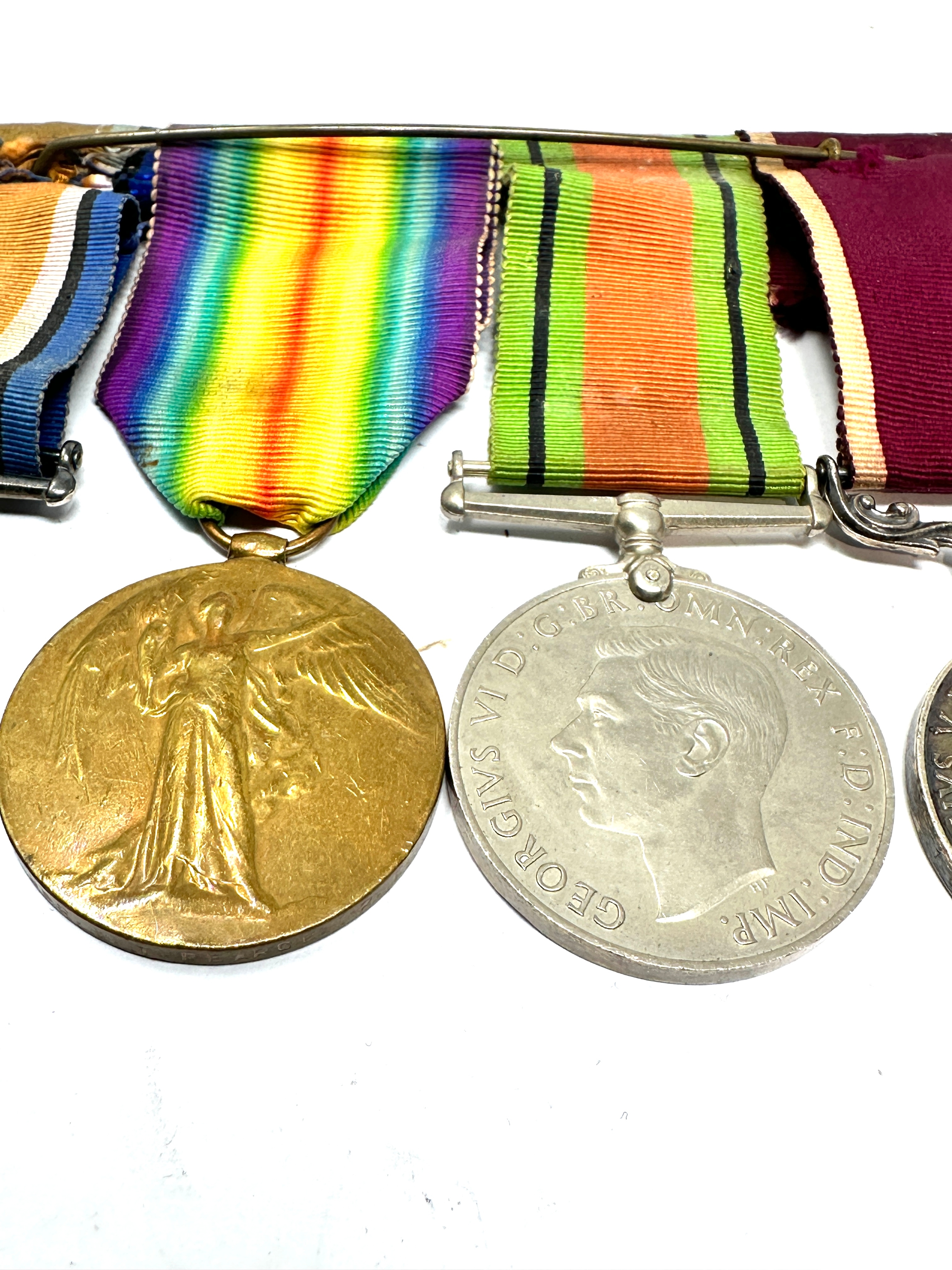 ww1 & ww2 medal group inc silver war medal long service & good conduct medal ww2 pair to 19127 spr - Image 4 of 5