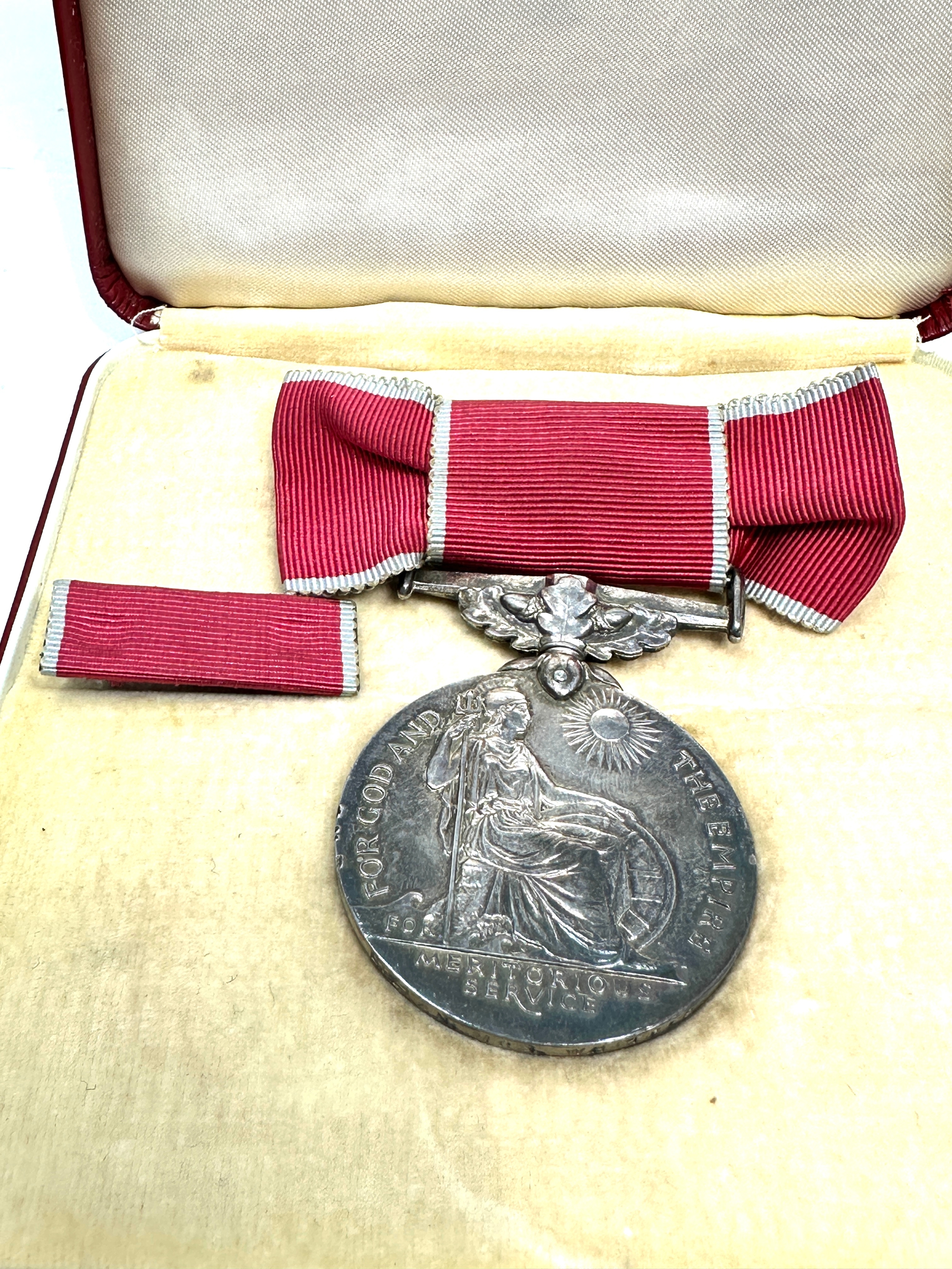 Boxed British Empire Medal TO Lilian mrs whiteley comes with note awarden to me in the queens - Image 2 of 5