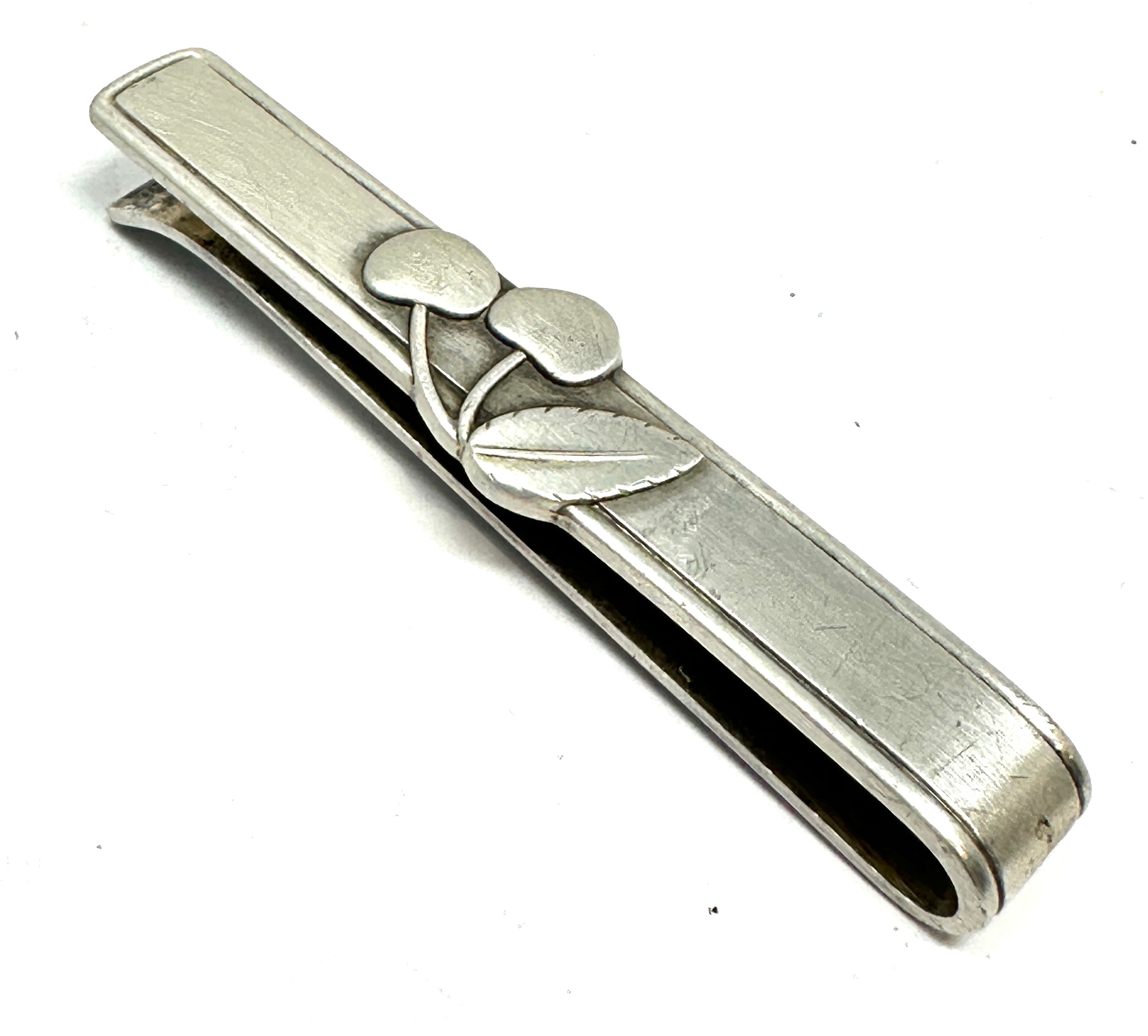 Denmark Georg Jensen Sterling Silver Cherry peter Heering Tie Pin - Image 2 of 4