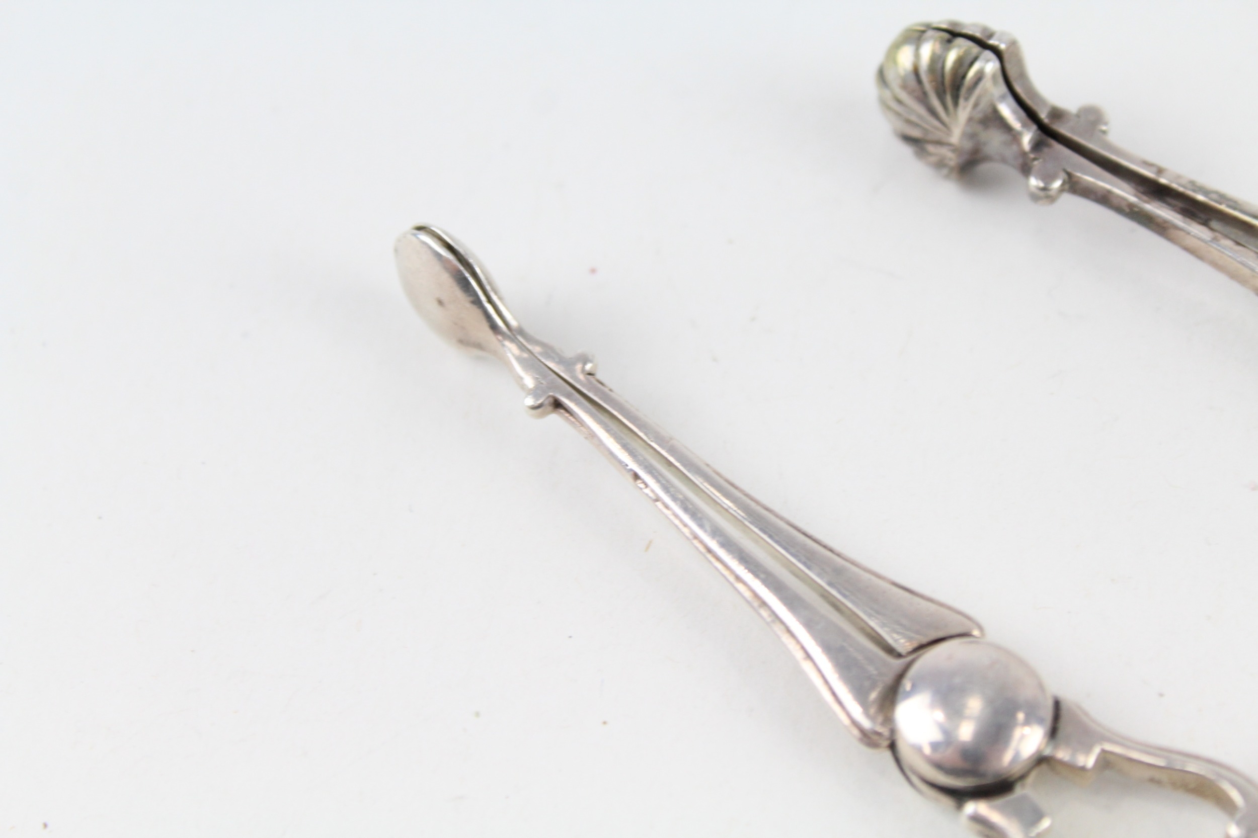 2 x .925 sterling sugar nips / tongs - Image 3 of 6