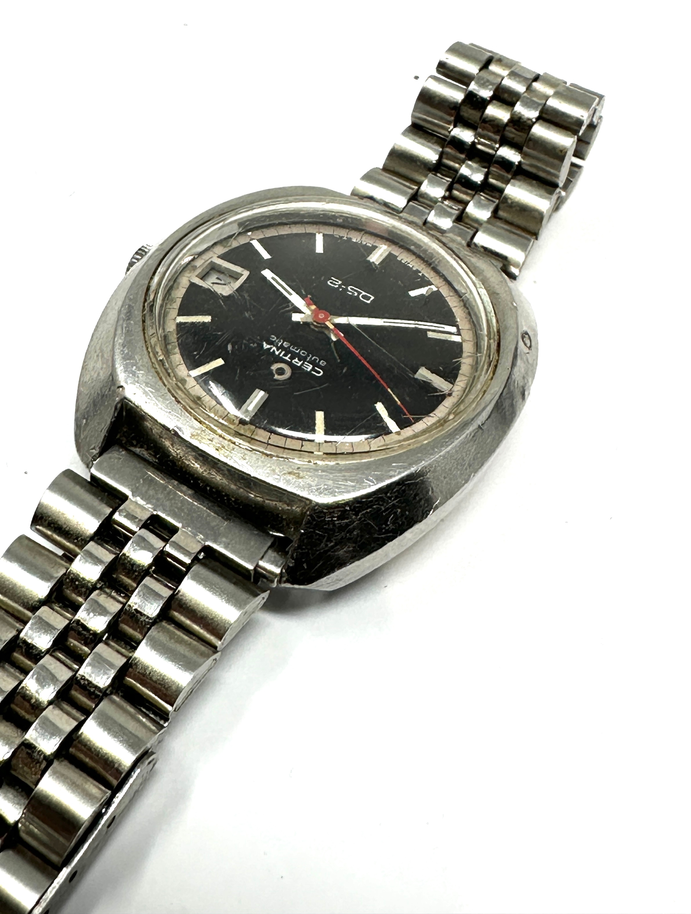 Vintage Certina ds-2 automatic gents wristwatch watch the watch is ticking - Image 3 of 4