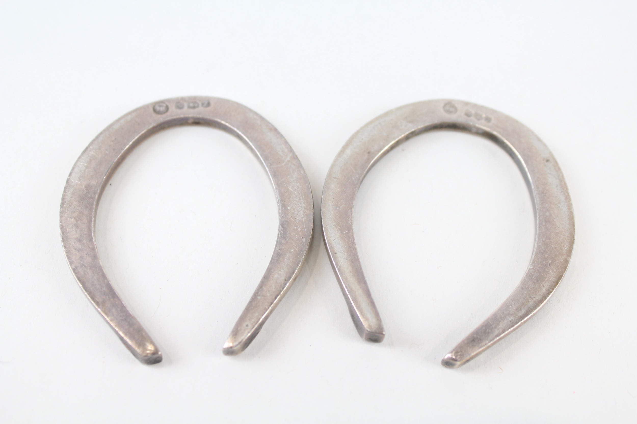 2 x .925 sterling luck horseshoes - Bild 5 aus 6