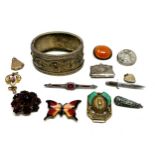 selection of antique & later costume jewellery