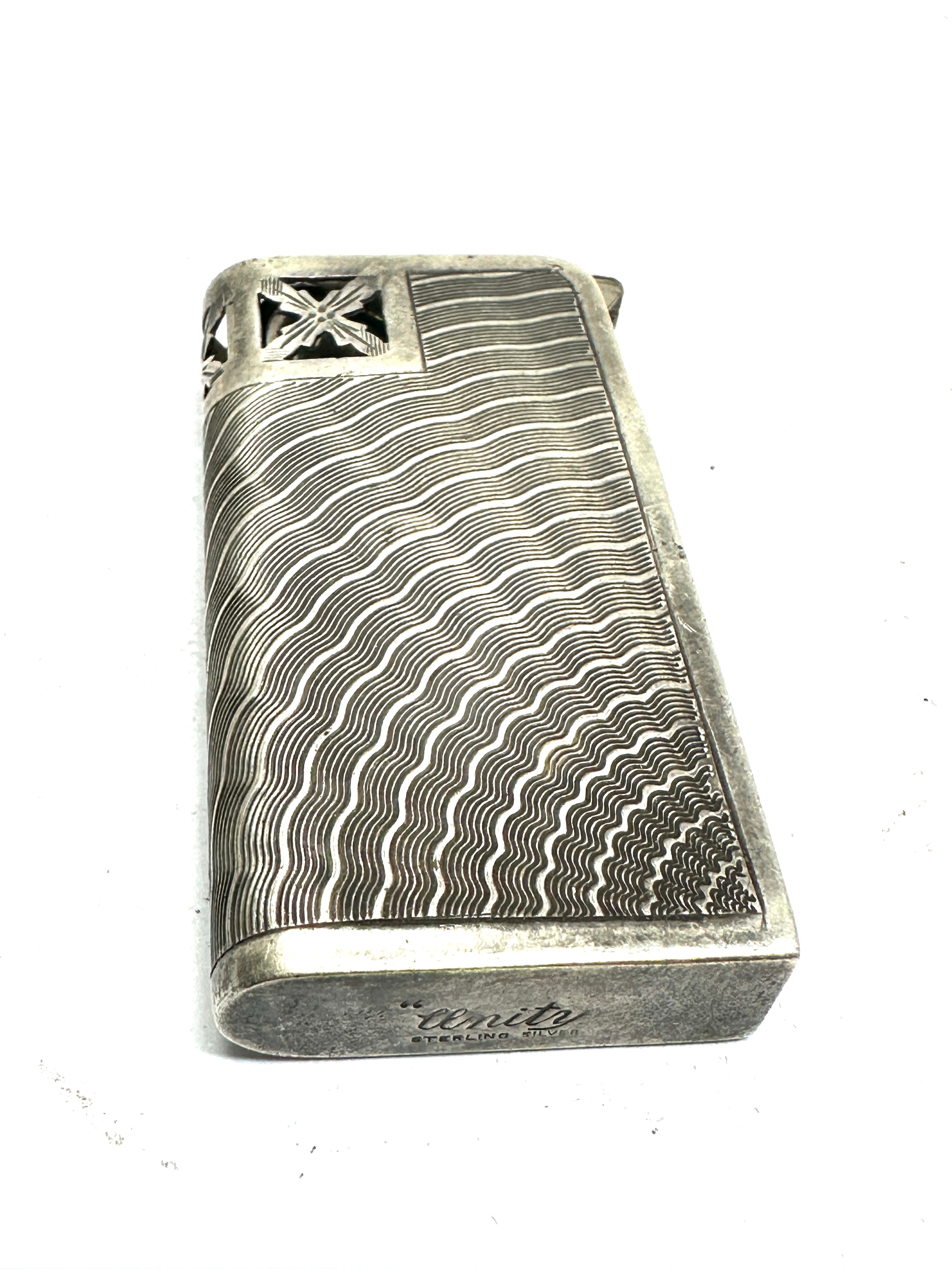 rare Vintage silver dunhill unity cigarette lighter