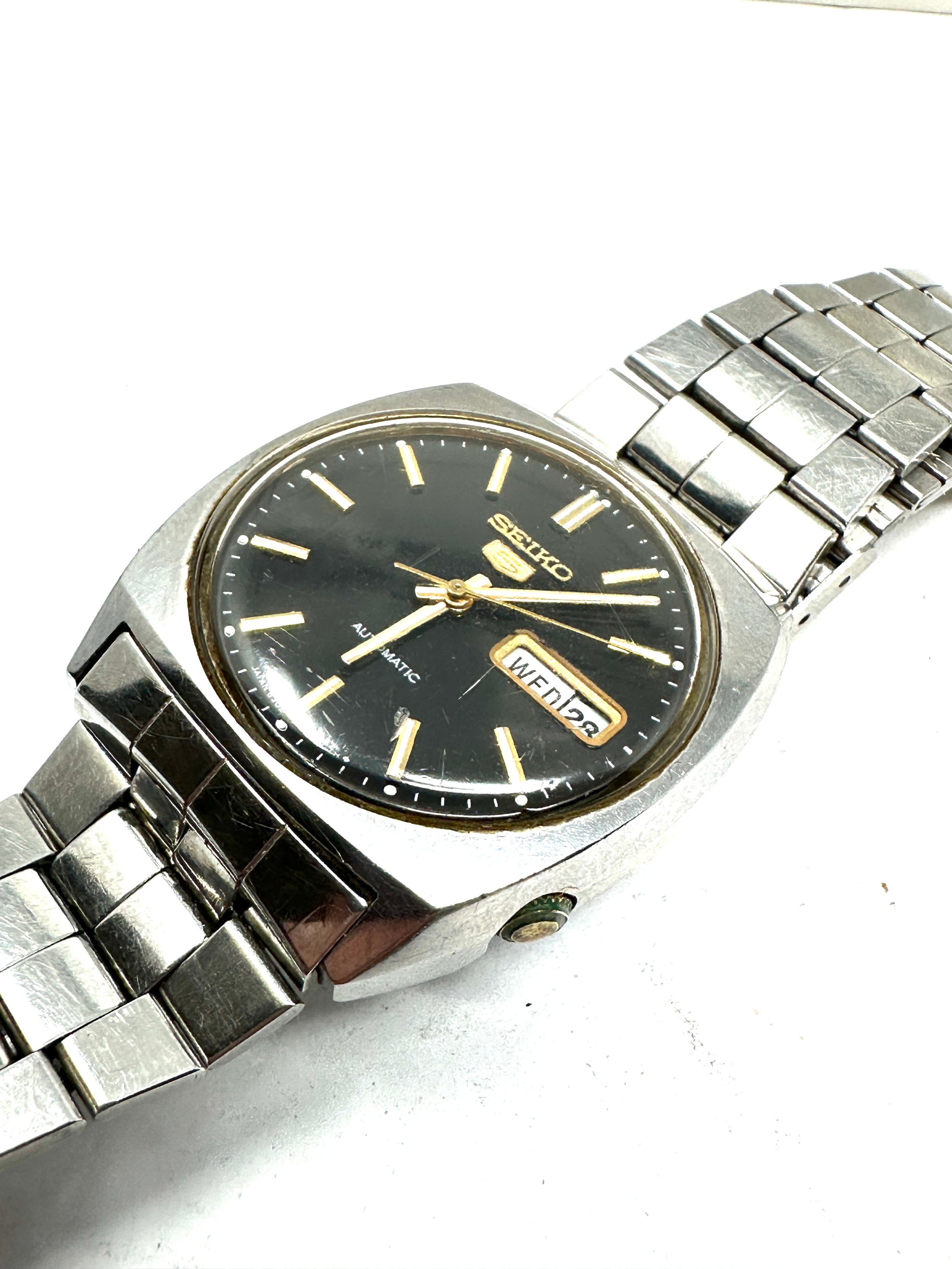 Boxed gents seiko automatic wristwatch 6309-848a the watch is ticking - Image 3 of 6