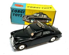 Original Corgi toys Riley Pathfinder Police Car, model 209 with box