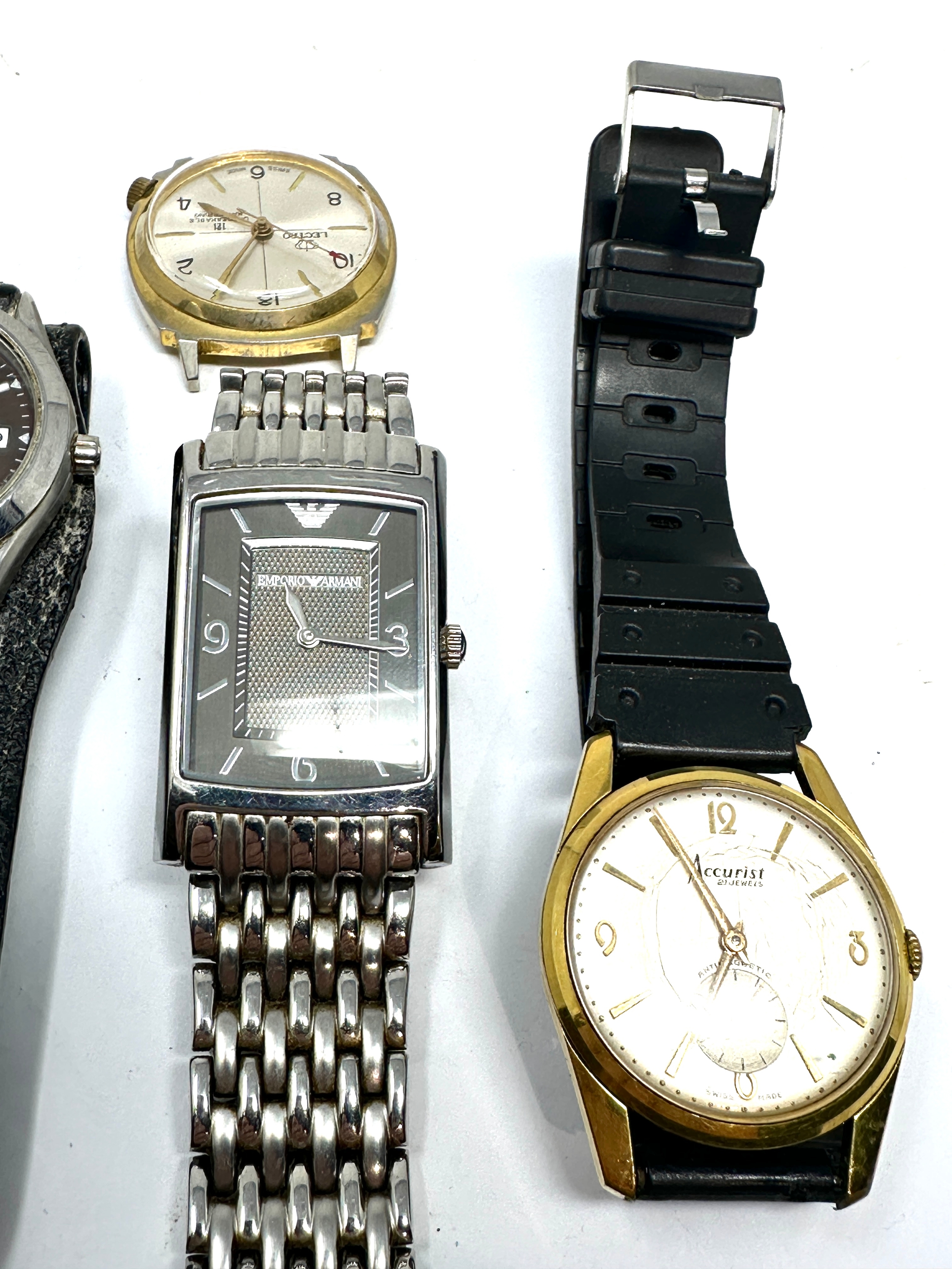 Selection of vintage & later gents wristwatches all untested - Image 4 of 4