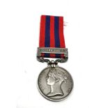 India General Service Medal burma 1885-7 to 122 lance corporal j.beckley 2nd bn r./w.fuss .r