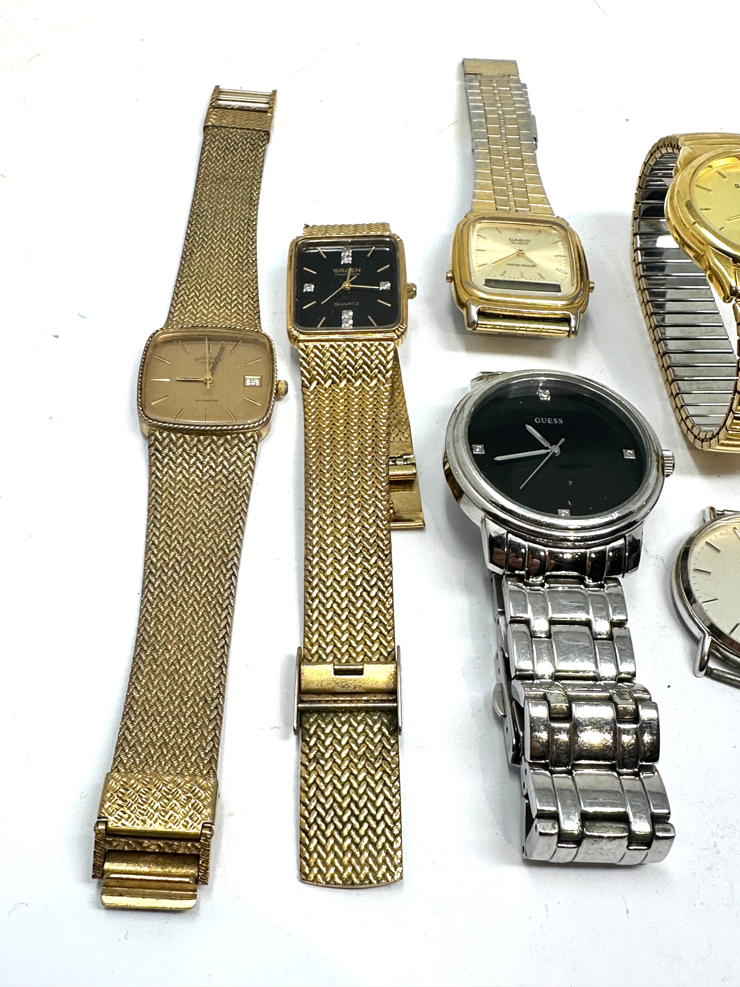 Selection of vintage & later gents wrist watches all untested - Image 2 of 4