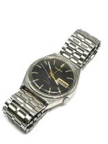 Vintage Gents Seiko automatic 7009-3140 wrist watch the watch is ticking