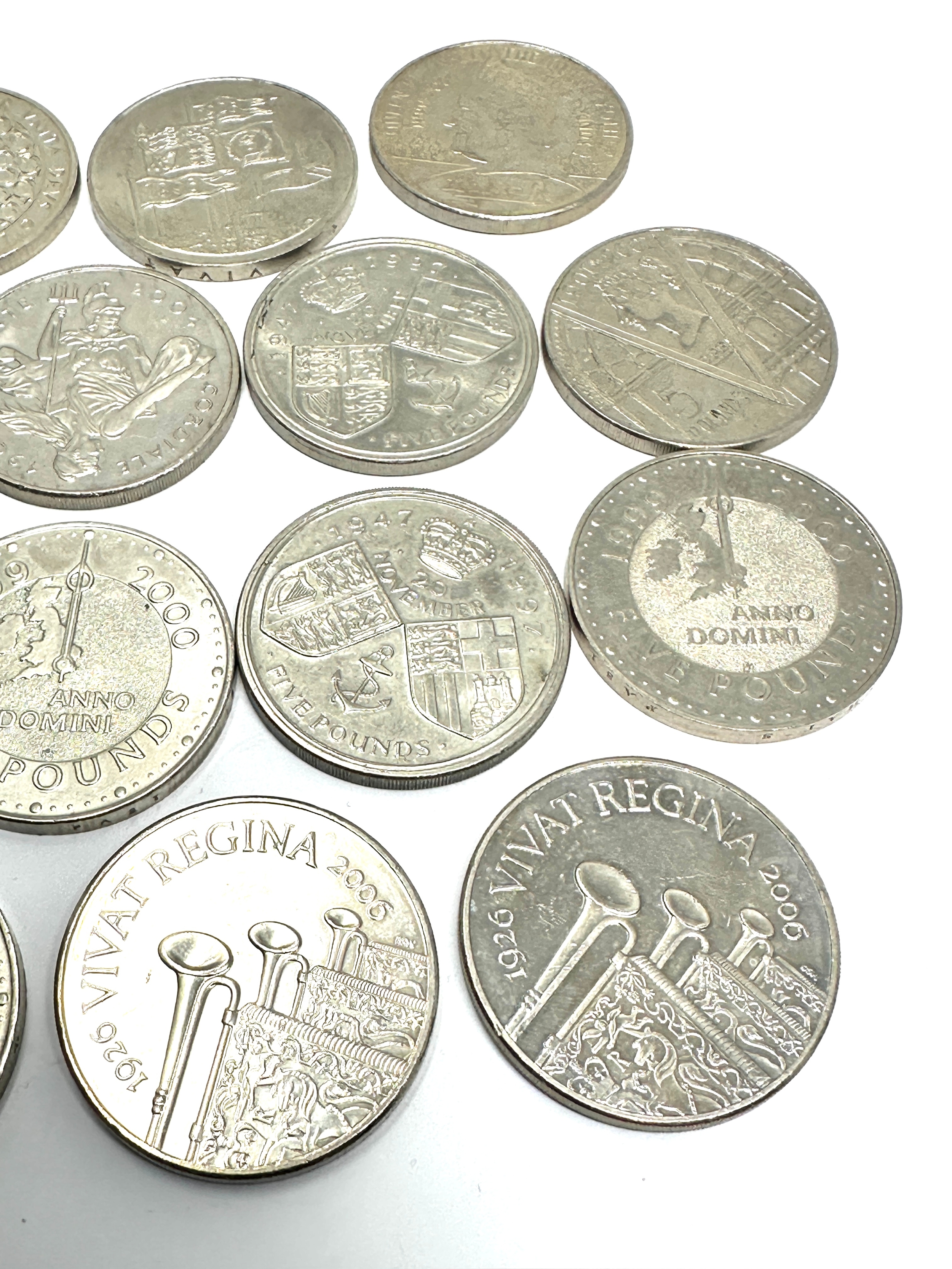 14 x £5 coins - Image 3 of 3