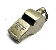 ww1 1915 j.hudson & Co Birmingham whistle