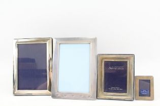 4 x .925 sterling silver photograph frames