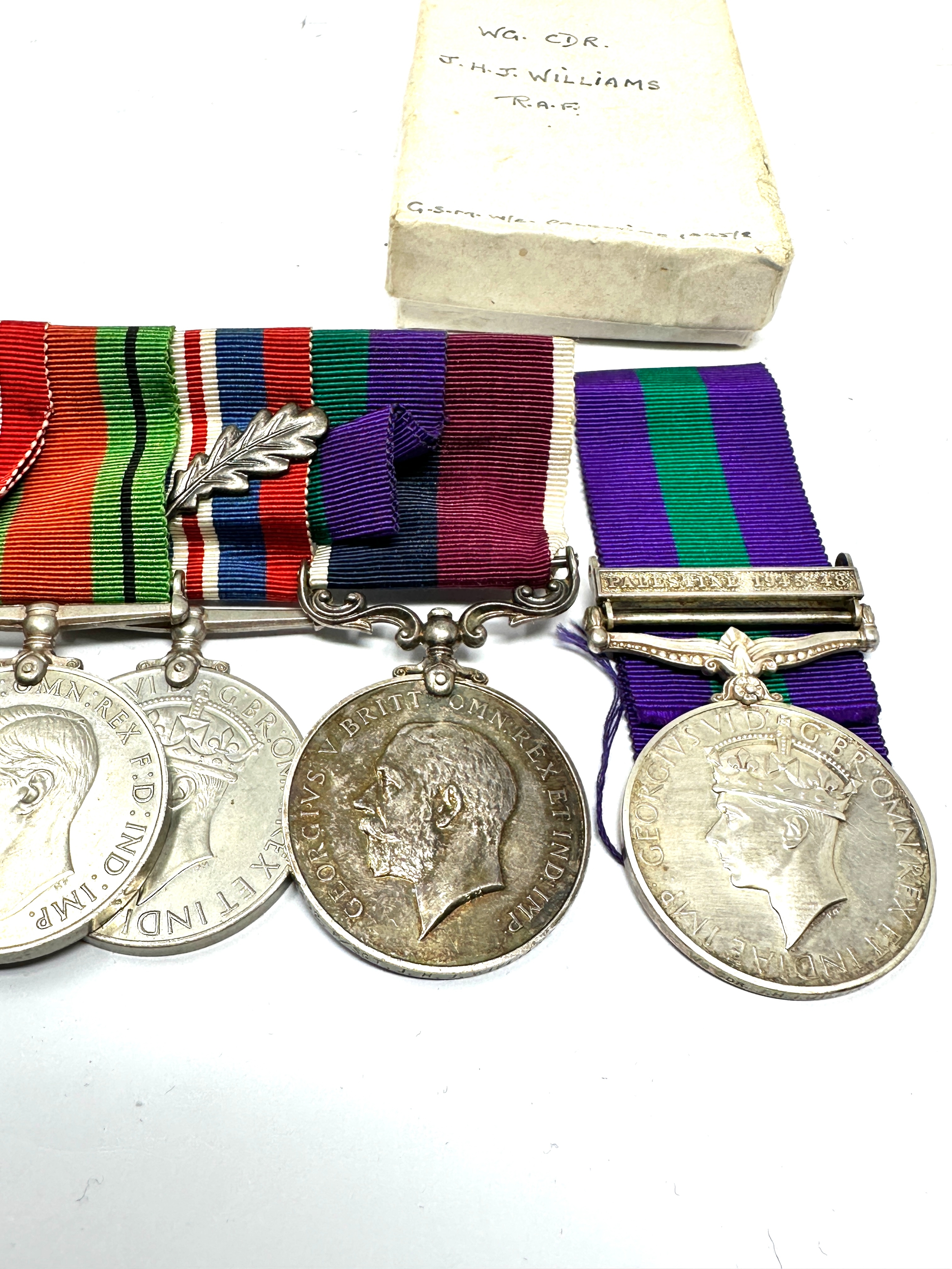 ww1 & ww2 medal group to wing commander j.h.j williams r.a.f on G.s.m ww1 medals named 238452 .3.a.n - Image 4 of 5