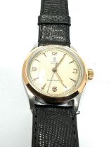 Vintage rolex tudor oyster gents wristwatch the watch is ticking