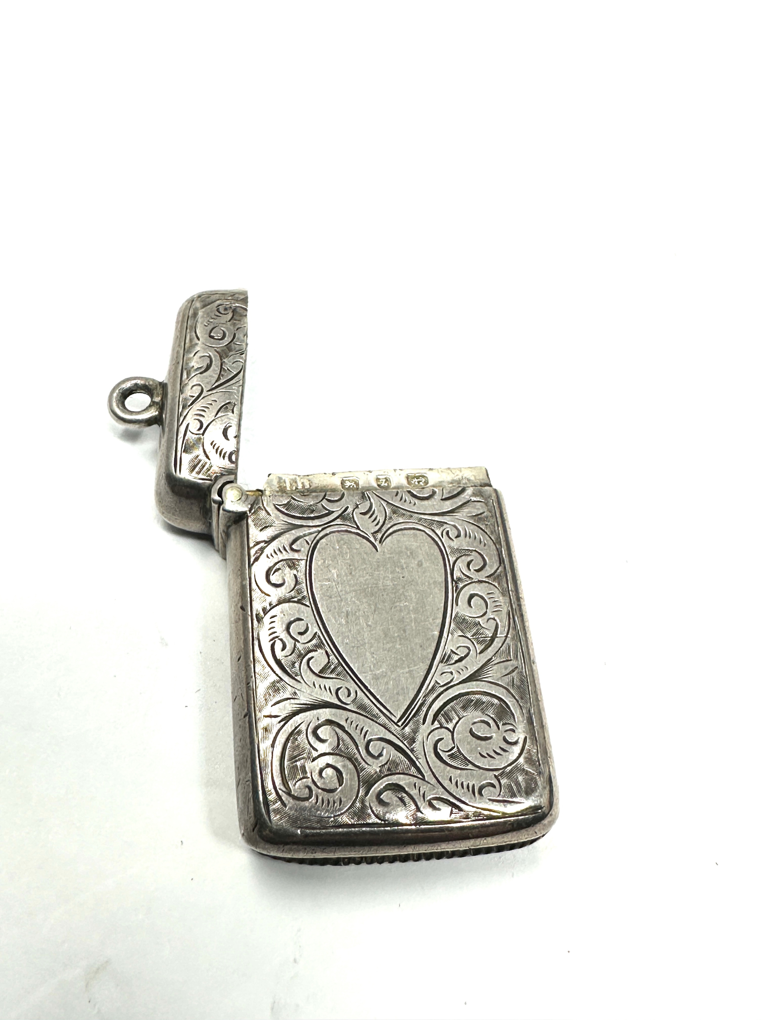 Antique silver vesta case - Bild 3 aus 4