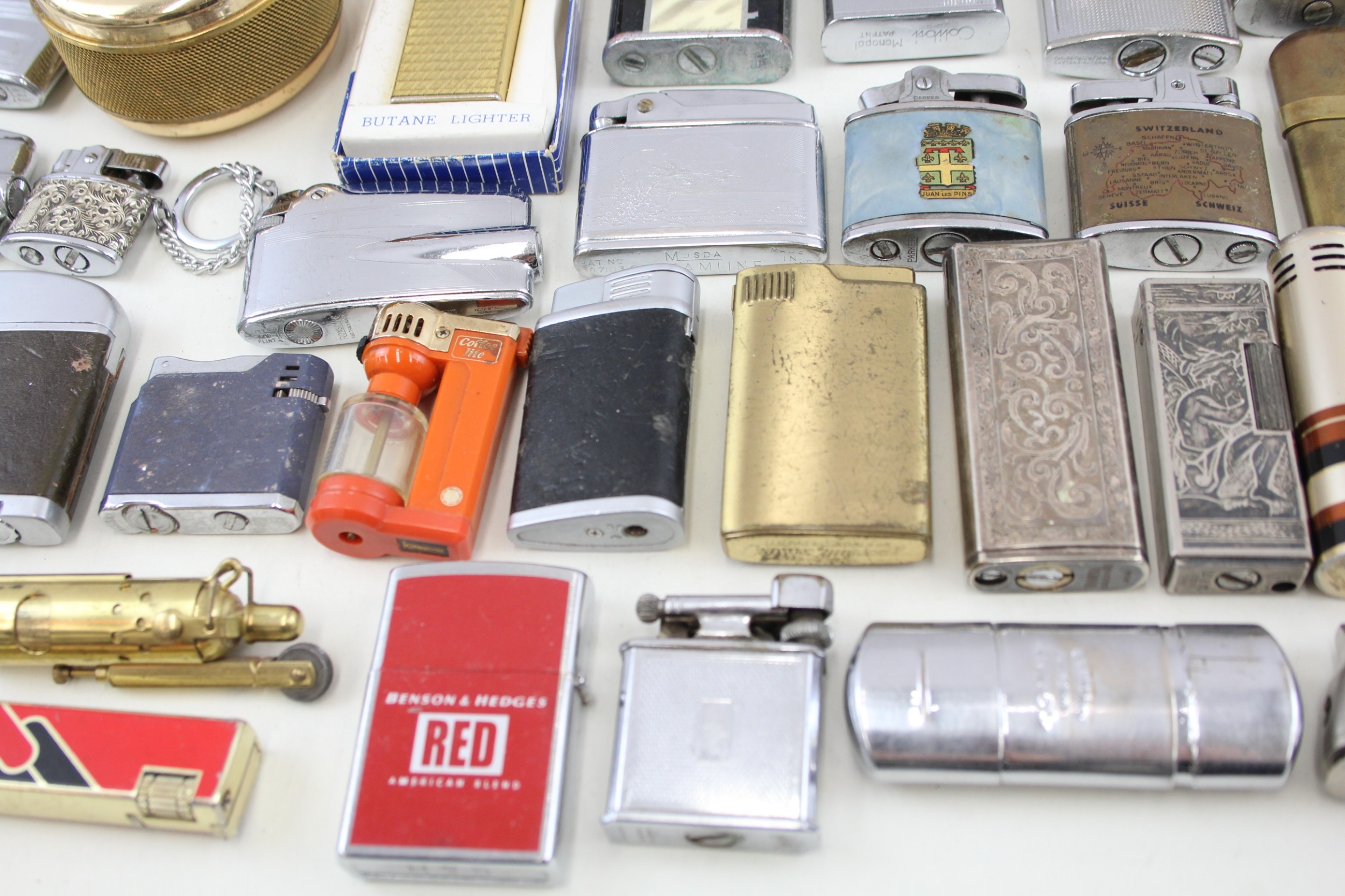 Cigarette Lighter Job Lot Inc. Table / Desk, Ronson, Zippo, Colibri, Combi Etc - Image 7 of 8