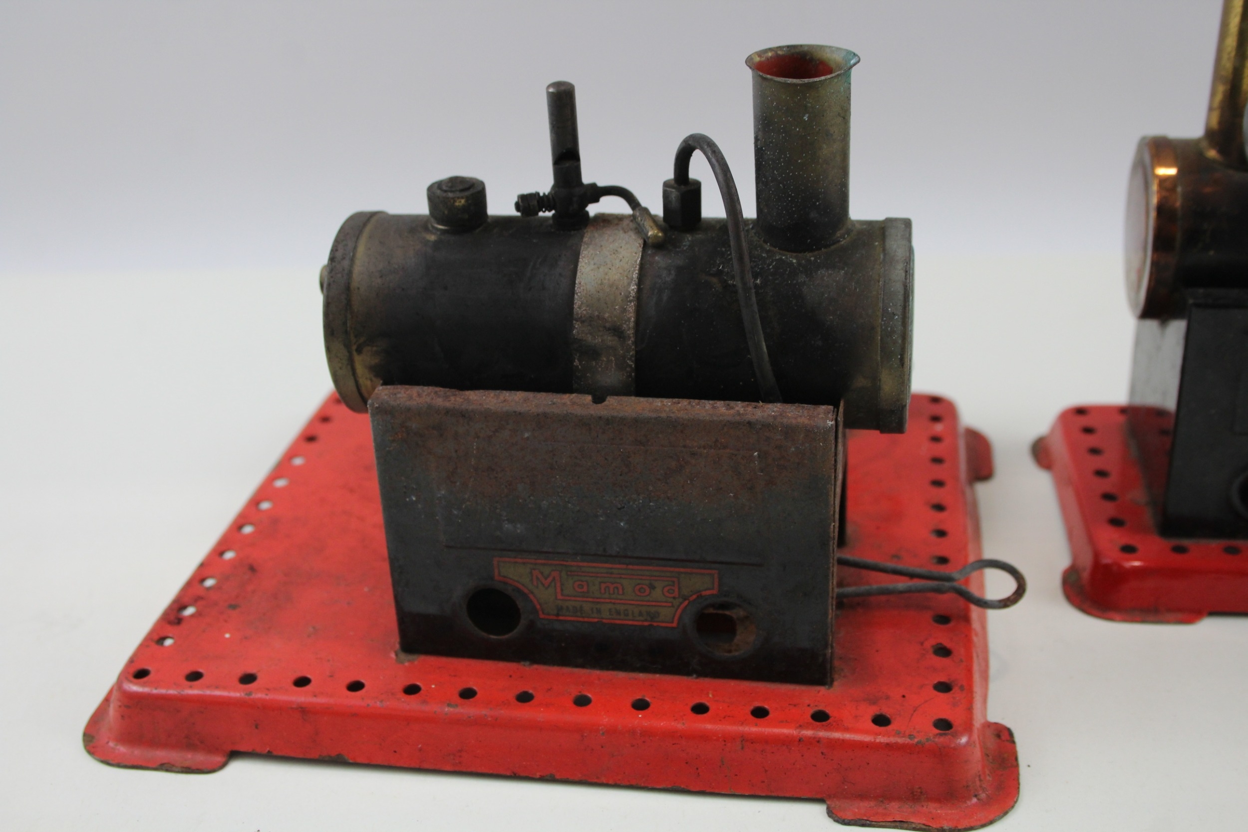 2 x Mamod Stationary Steam Engines MM2 Boxed Steam Powered Vintage - Image 5 of 8