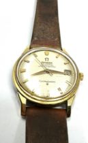 Vintage omega automatic chronometer consellation gents wristwatch the watch is ticking