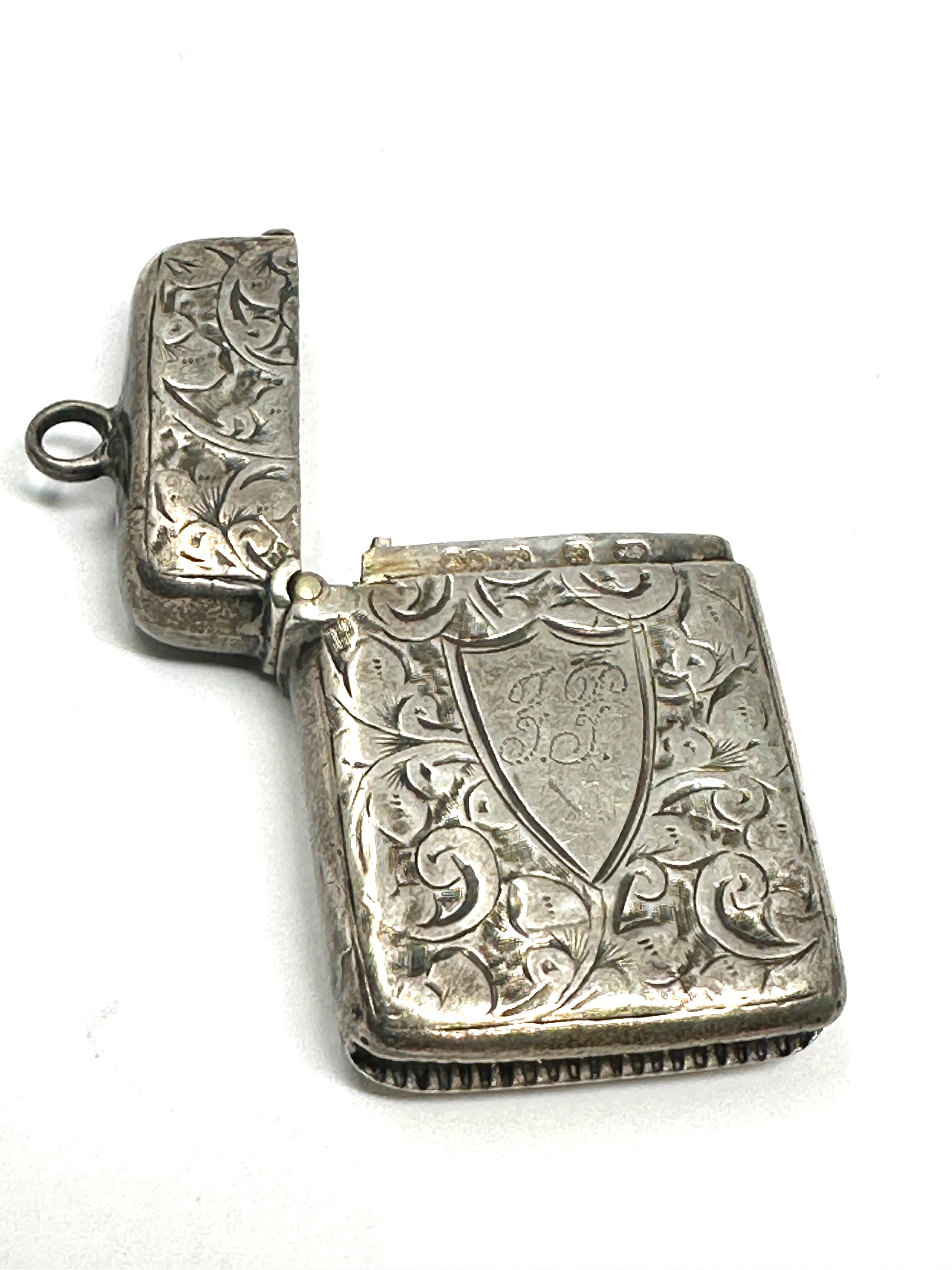 Antique silver vesta case - Bild 3 aus 4