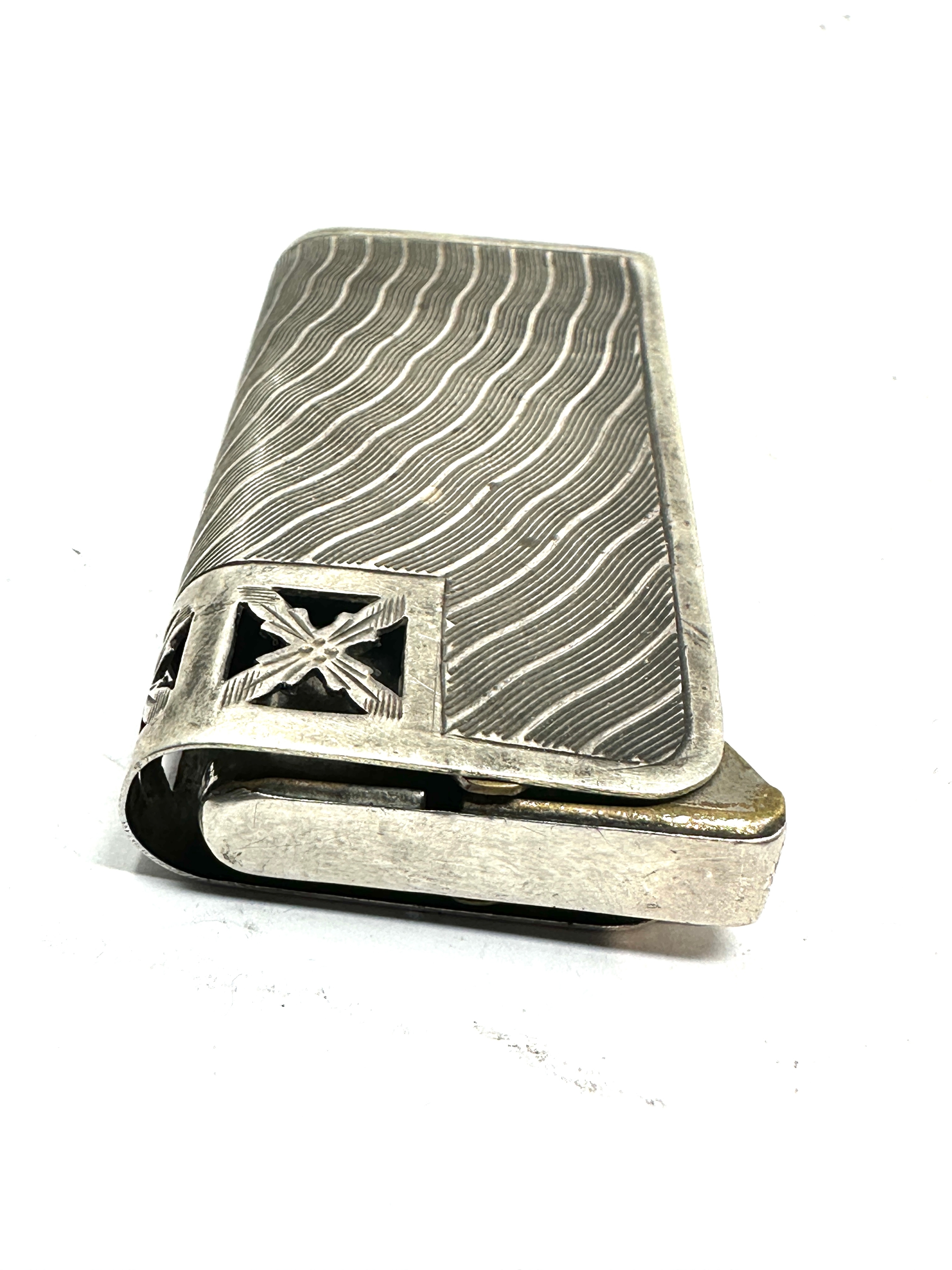 rare Vintage silver dunhill unity cigarette lighter - Image 4 of 4