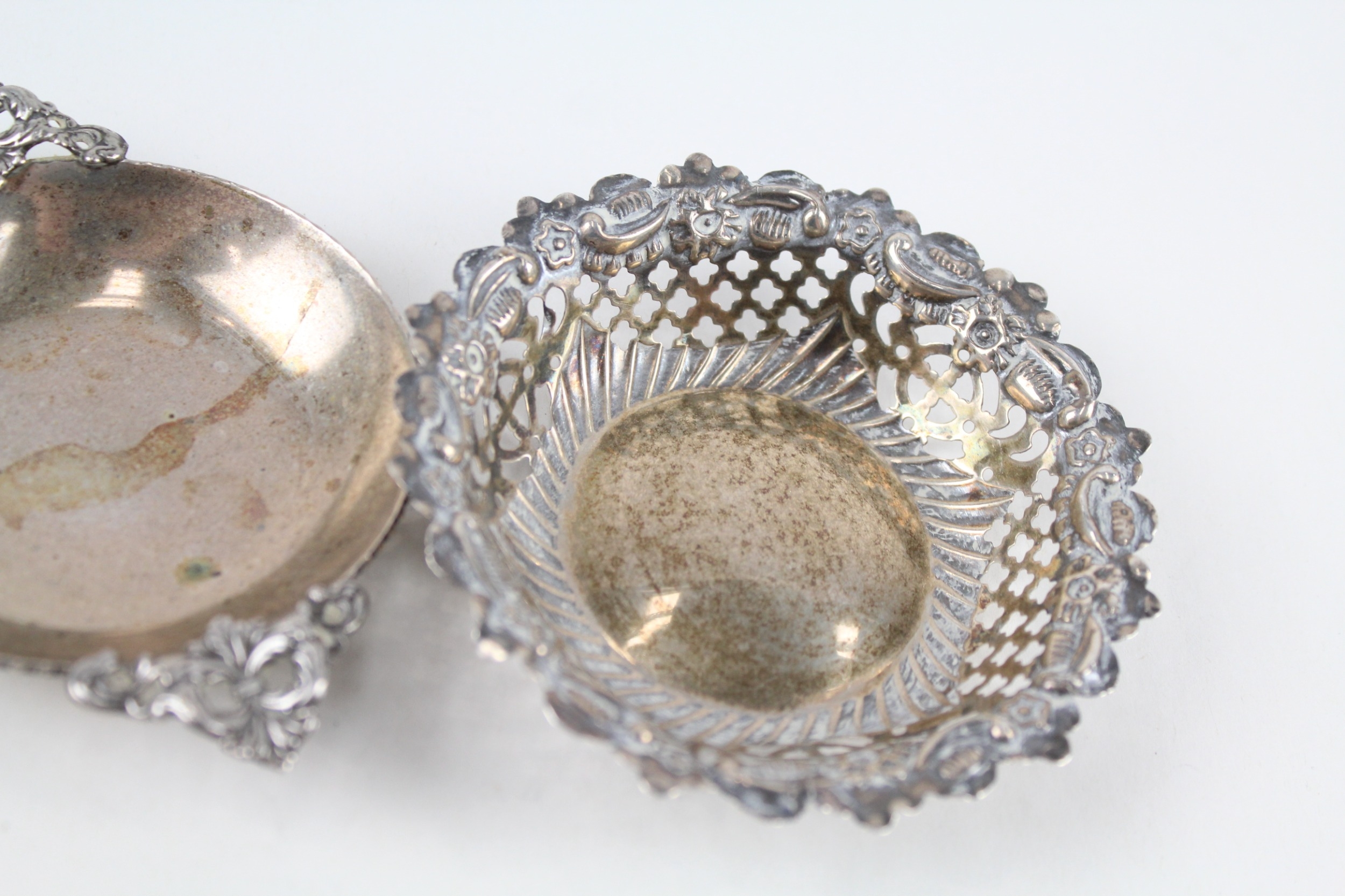 3 x .925 sterling pin / trinket dishes - Image 4 of 5