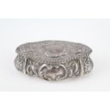 .925 sterling silver trinket / jewellery box