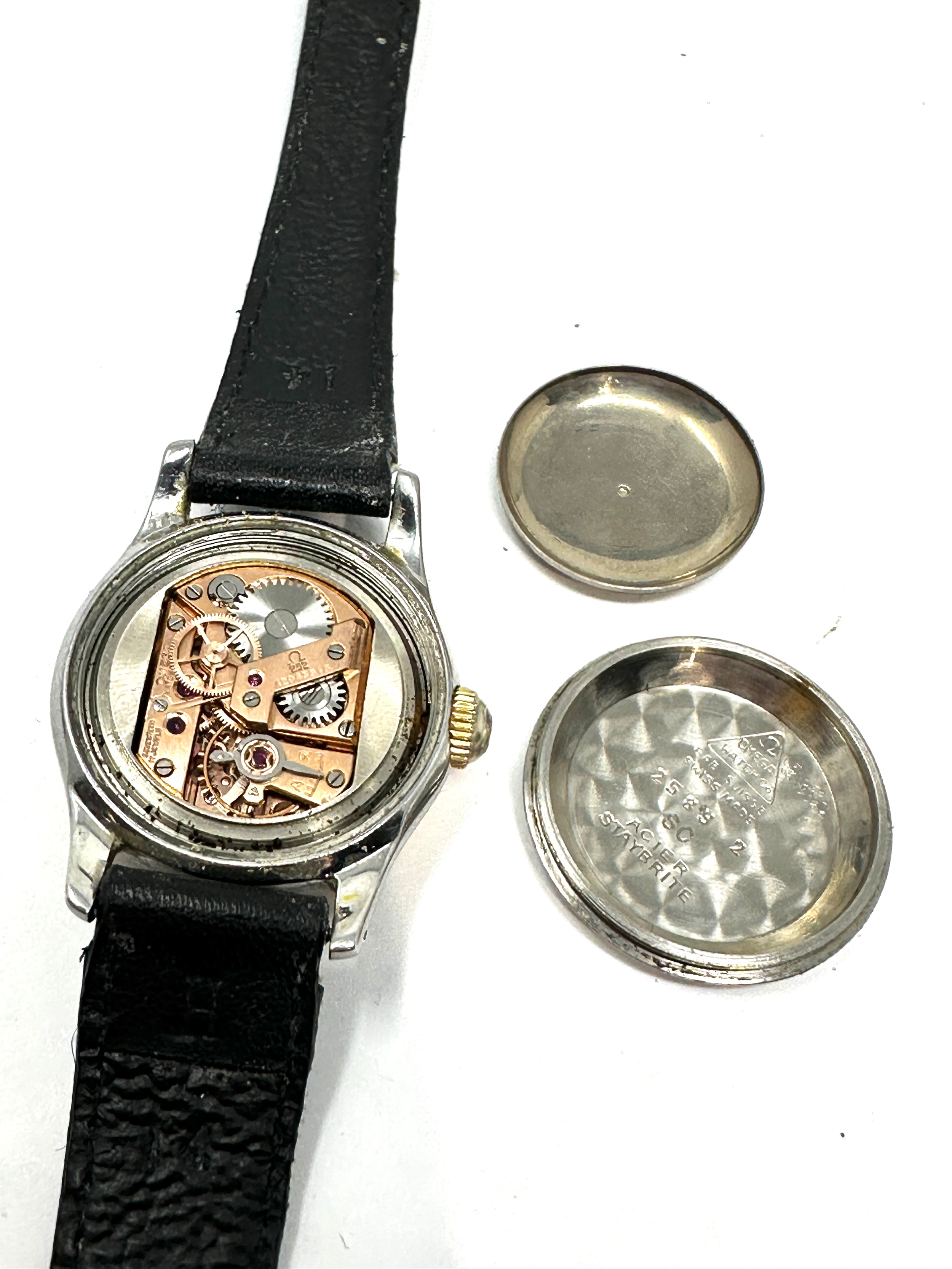vintage ladies omega wristwatch cal 252 the watch ticks when shaken the winder keeps winding - Image 3 of 6