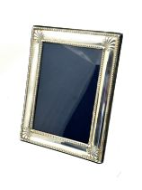 Vintage silver picture frame measures approx 22.5cm by 17.5cm