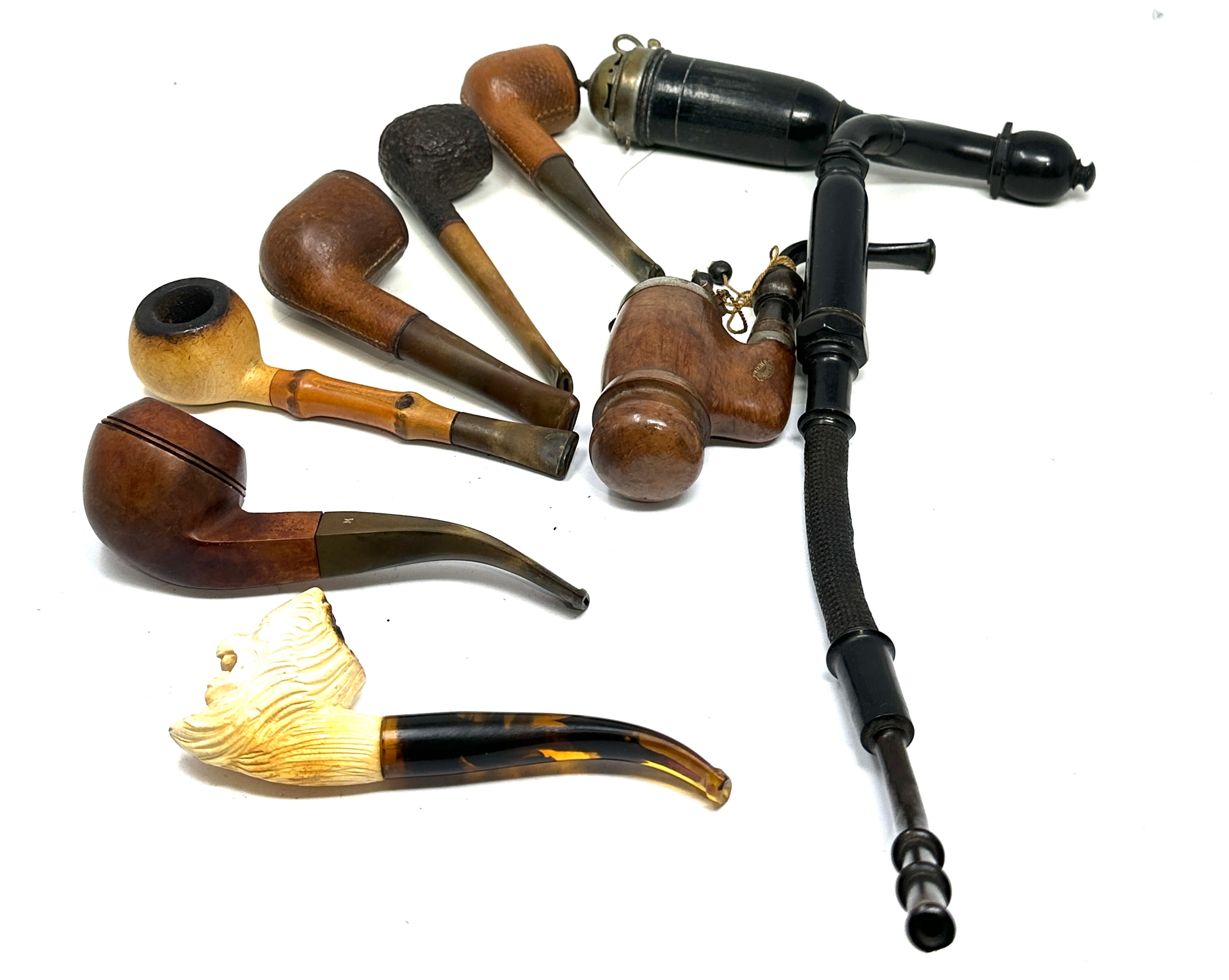 selection of vintage pipes