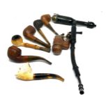 selection of vintage pipes