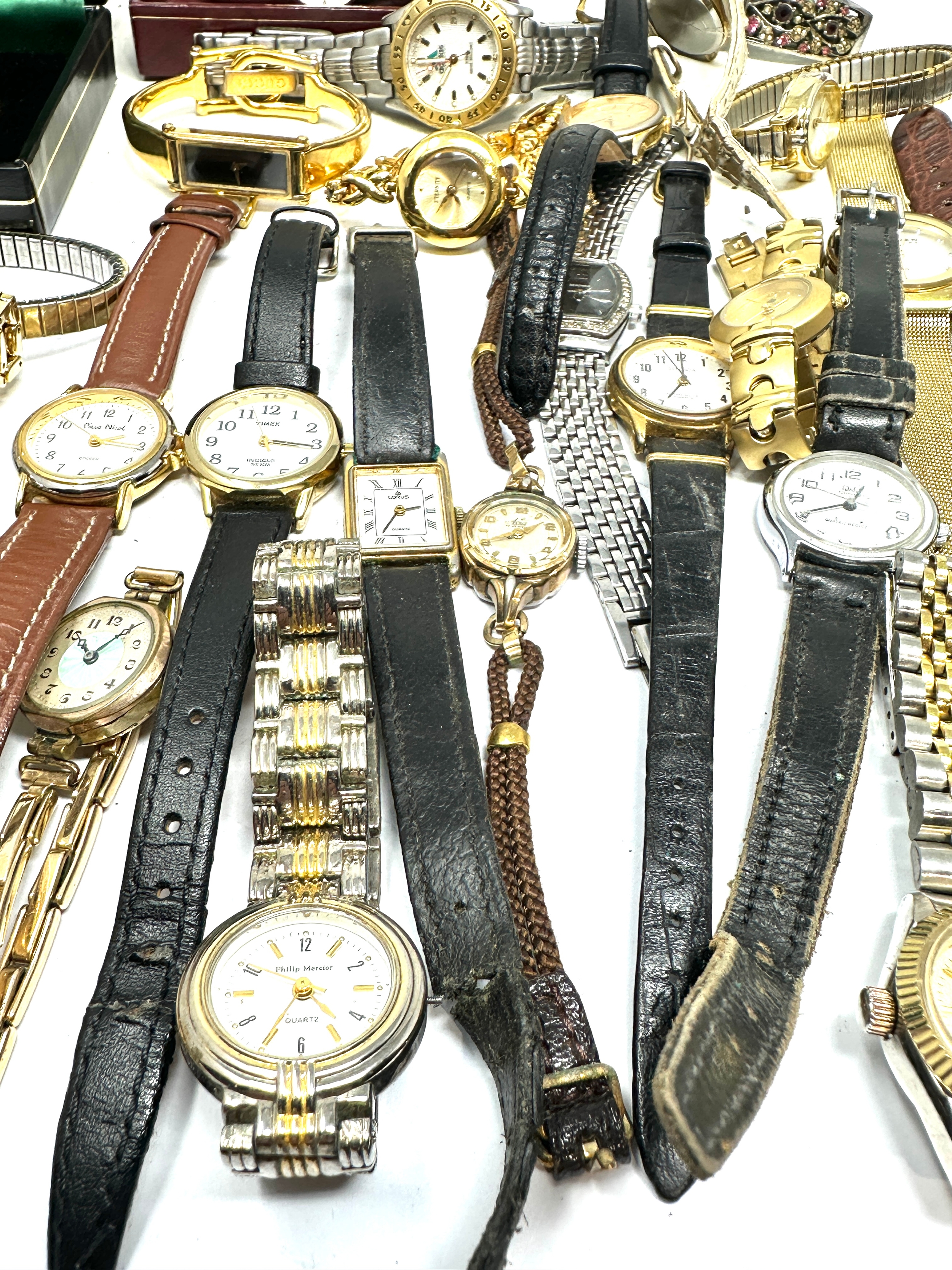 Large selection of vintage & later ladies wristwatches all untested - Image 4 of 7