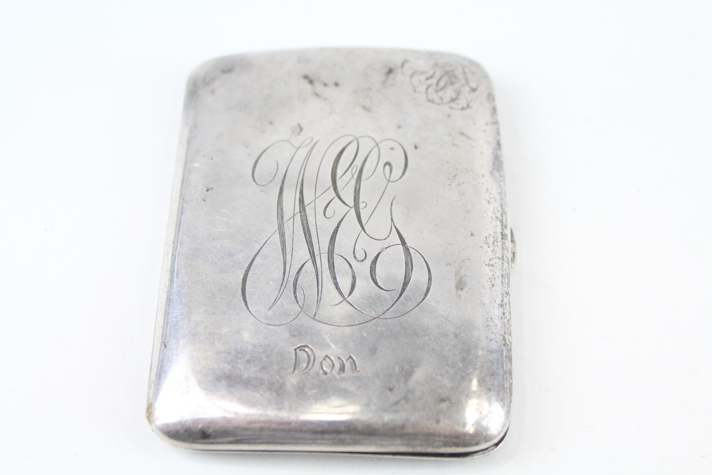 .925 sterling cigarette case