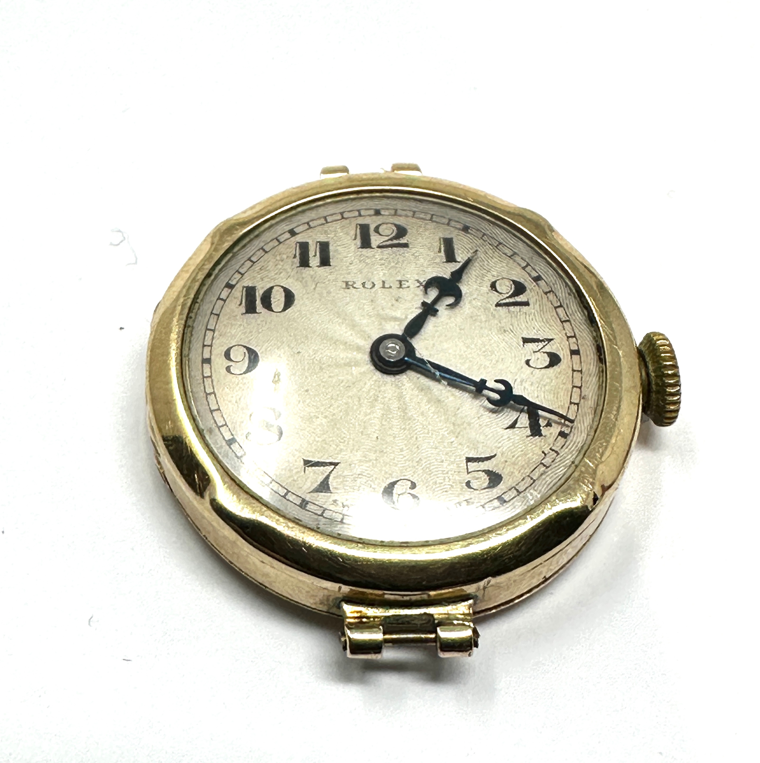 1930s Ladies 9ct gold rolex wristwatch the watch is ticking