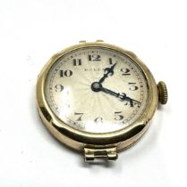 1930s Ladies 9ct gold rolex wristwatch the watch is ticking