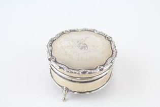 .925 sterling silver trinket / jewellery box