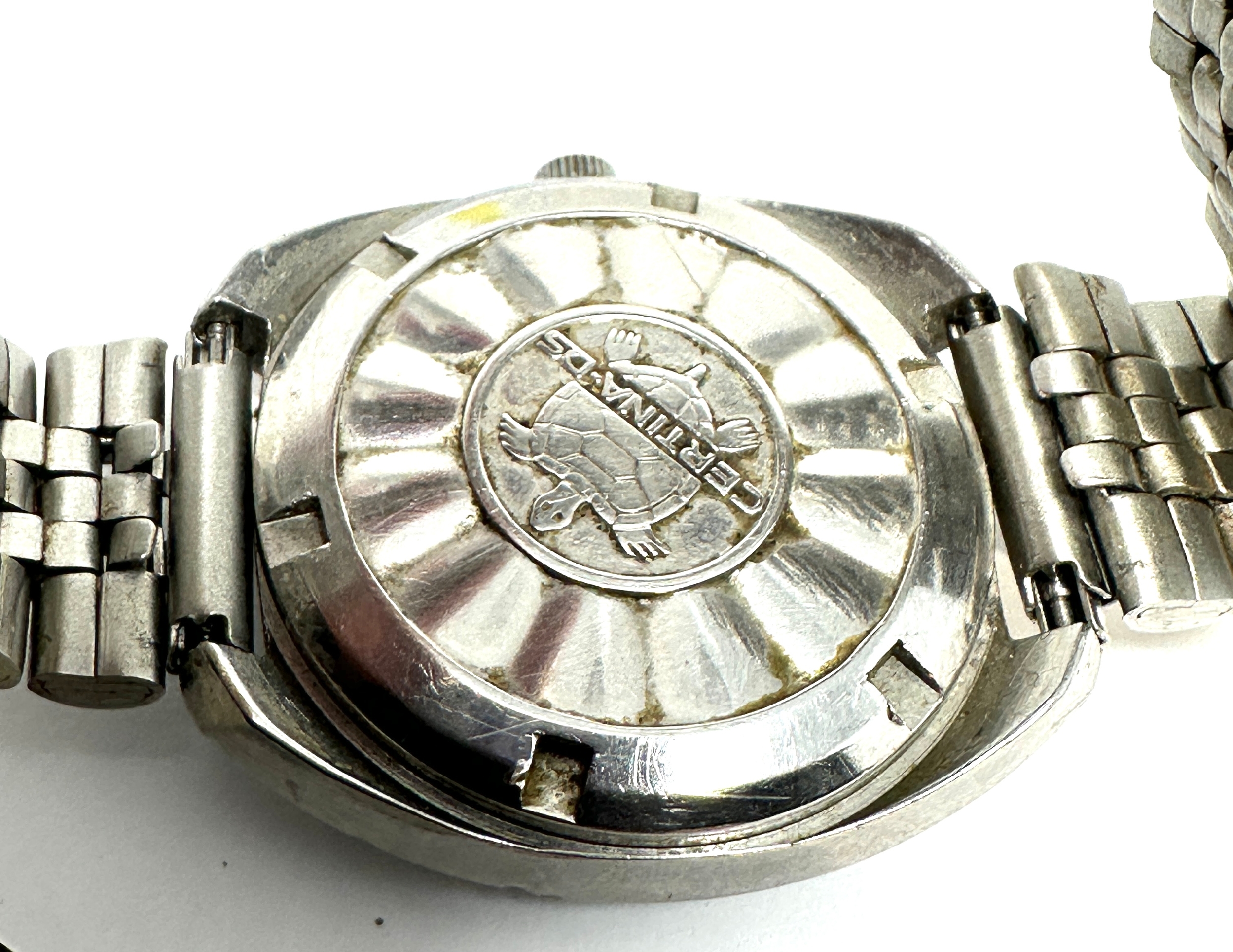 Vintage Certina ds-2 automatic gents wristwatch watch the watch is ticking - Image 4 of 4