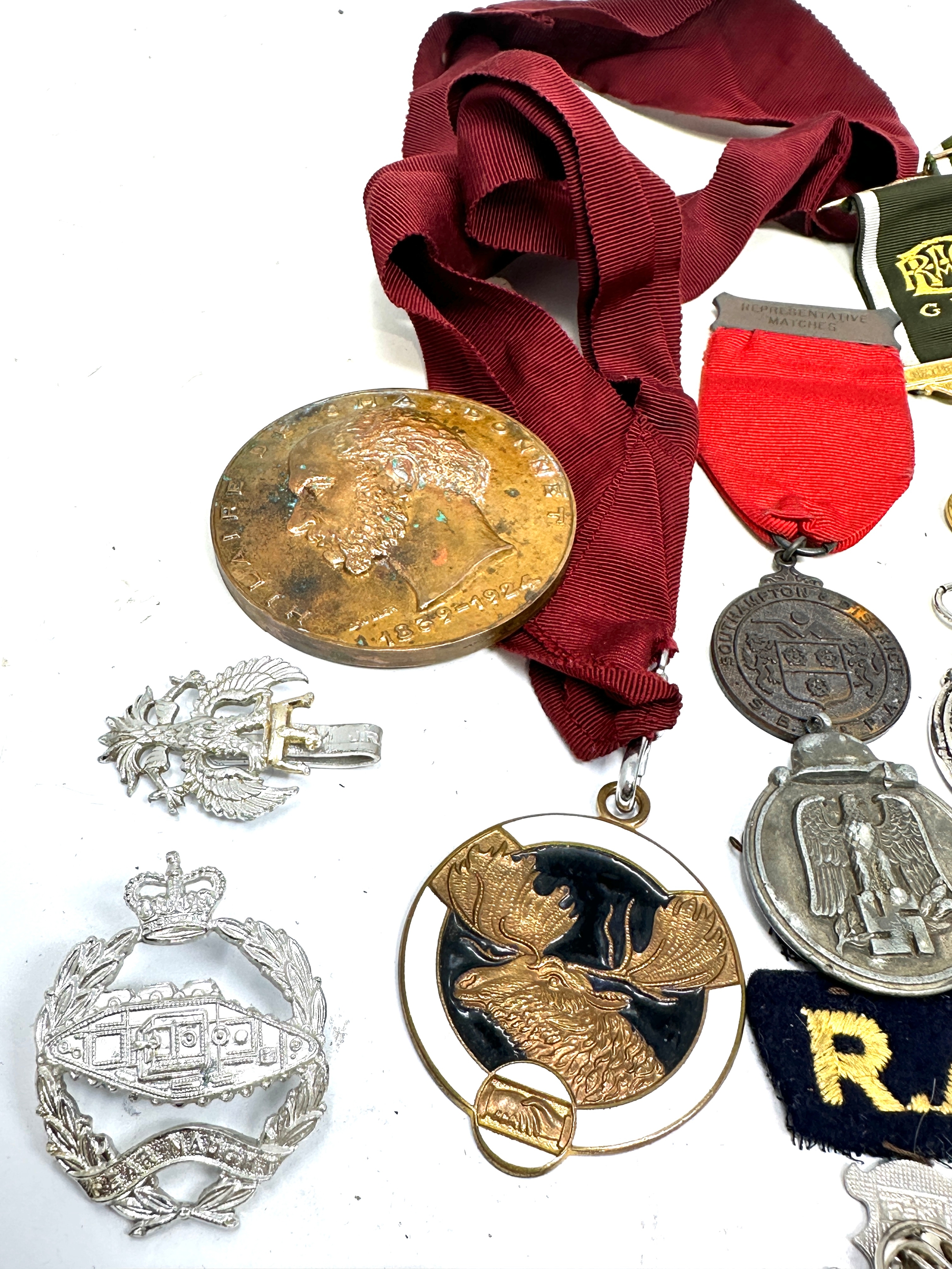 Large collection of badges medals etc - Image 7 of 8