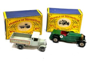 2 original boxed Lesney models of yesteryear N0 5 & 6