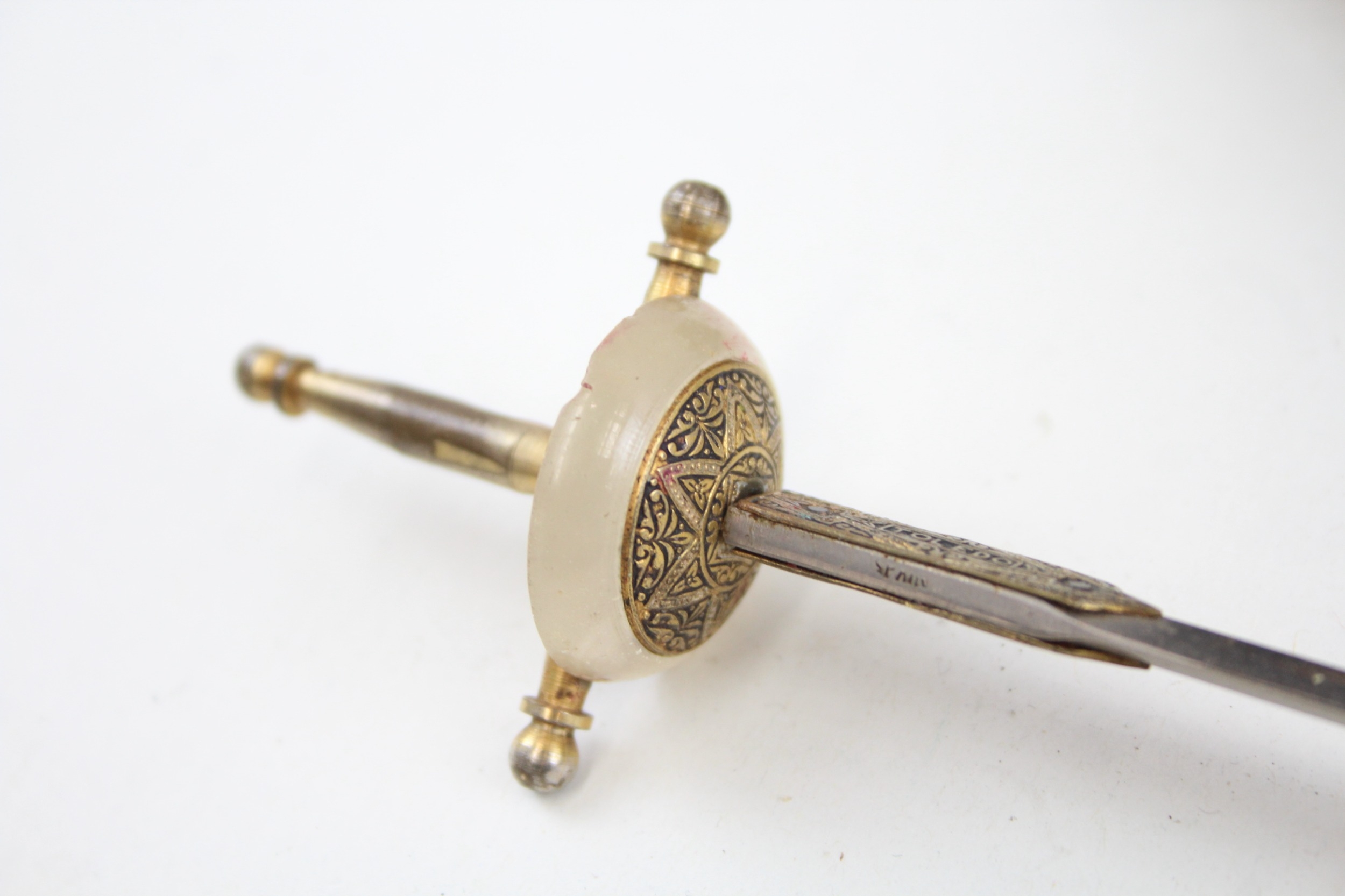 Assorted Items Inc TOLEDO Letter Opener Sword, Antique Pourer, Apollinaris Etc - Image 7 of 7