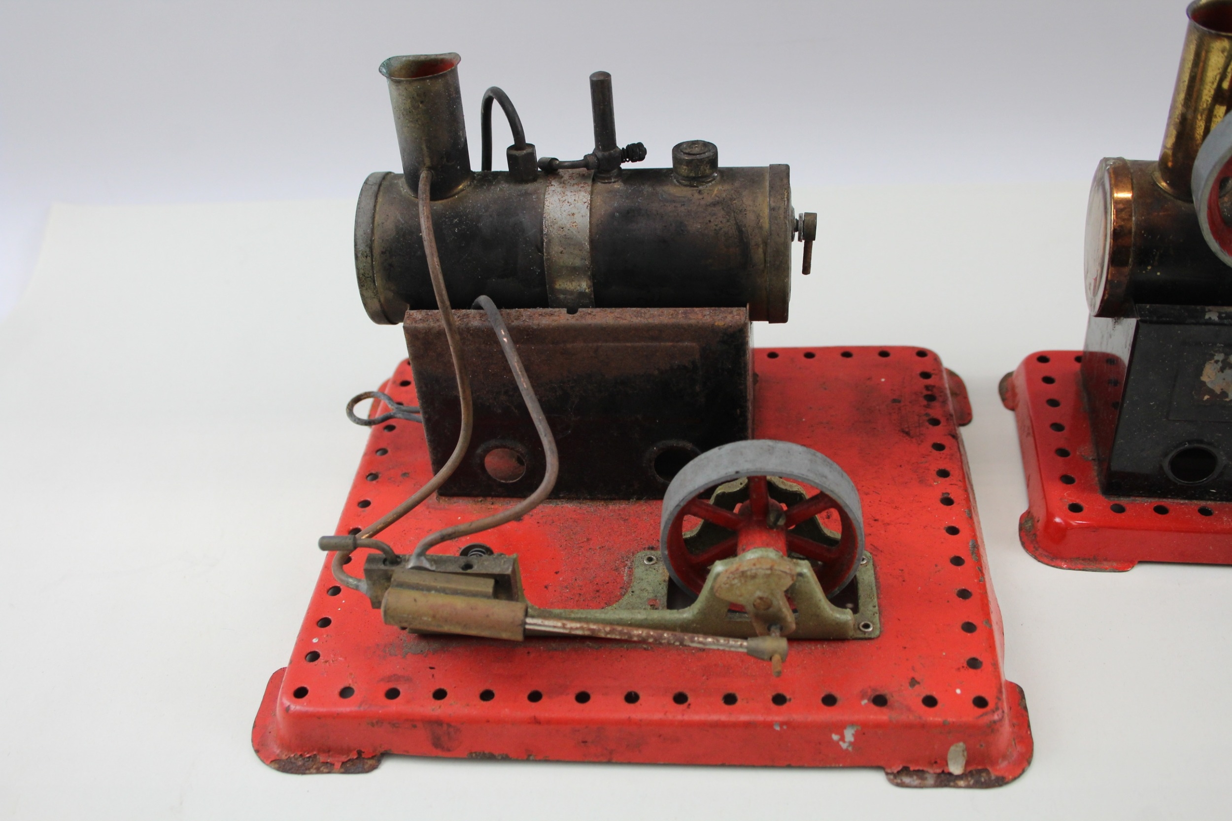 2 x Mamod Stationary Steam Engines MM2 Boxed Steam Powered Vintage - Image 2 of 8