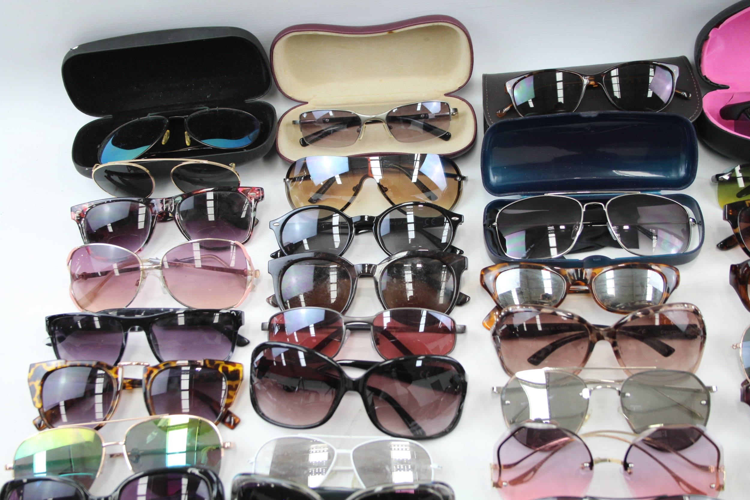 Sunglasses Glasses Vintage Assorted Cases, Shaded, Unisex, Mens, Womens Job Lot - Image 2 of 7