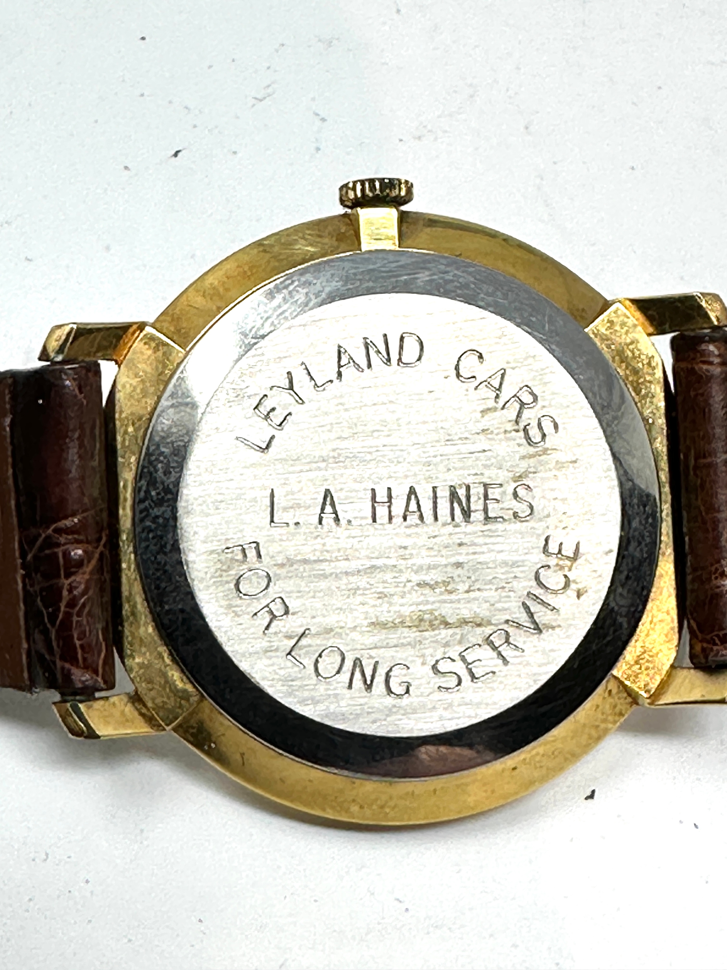 Vintage Boxed presentation Garrards gents wristwatch the watch is in working order in original - Image 5 of 5