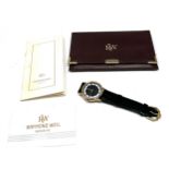 Gents raymond weil geneve wristwatch comes in wallet and booklet in working order